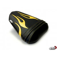 LUIMOTO (Flame Edition) Passenger Seat Cover for the YAMAHA YZF-R6 (08-16) LUIMOTO (Flame Edition) Passenger Seat Cover for the YAMAHA YZF-R6 (08-16)